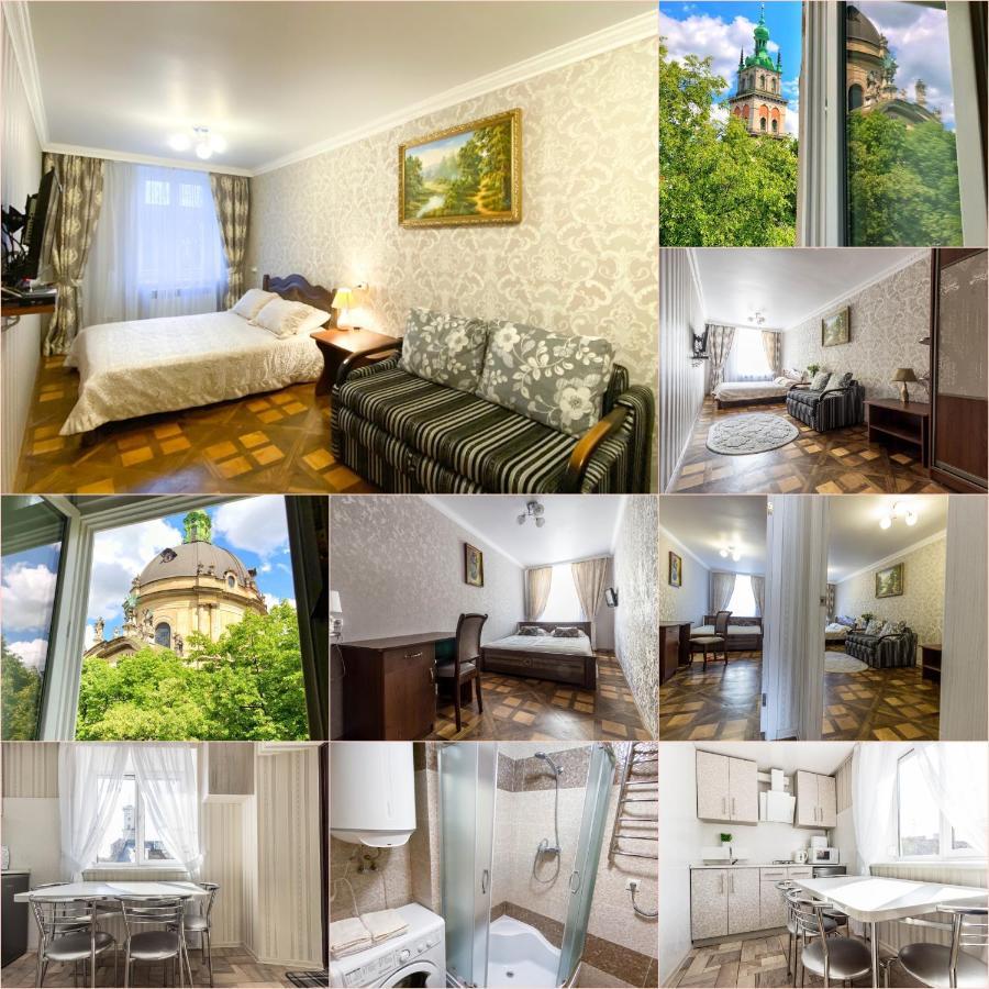 Apartments Near Rynok Square On Staroyevreyska And Fedorova Streets Львів Екстер'єр фото